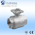 Two Piece Ball Valve with ISO 5211 Pad
